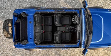 2021 Bronco First Edition black interior